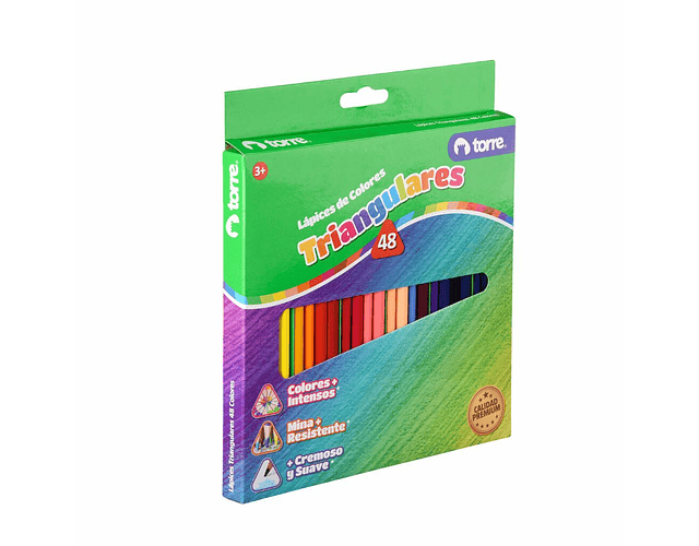 LAPICES 48 COLORES TRIANGULAR