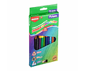 LAPICES DOBLE COLOR JUMBO TRIANGULAR