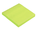 NOTA ADHESIVA VERDE NEON  76 X 76 MM 