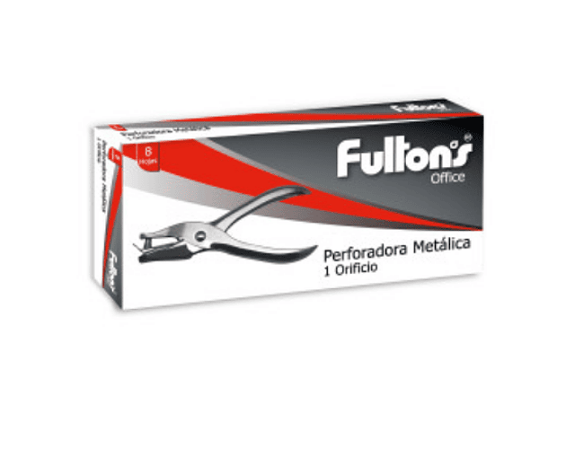 PERFORADOR 1 ORIFICIO 8 HOJAS