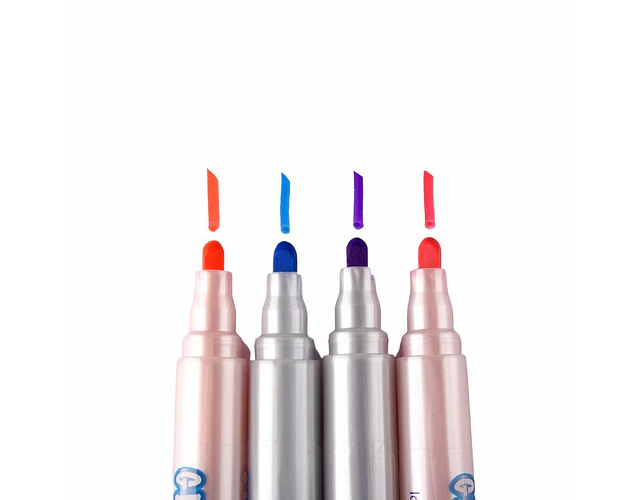 MARCADORES GLASSMARKERS 10 COLORES