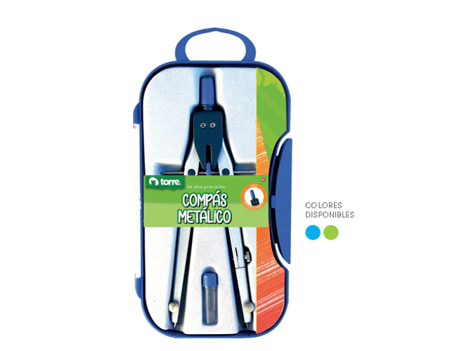 BL.COMPÁS METALICO TEC. C/REPUESTO MINA