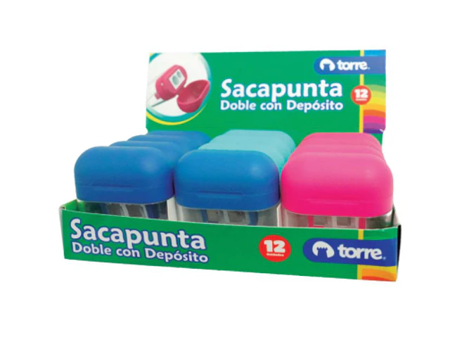 SACAPUNTAS DOBLE DEPOSITO 