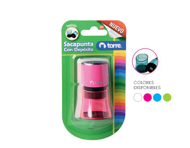 BL. SACAPUNTAS C/DEP.SIMPLE CILINDRICO 