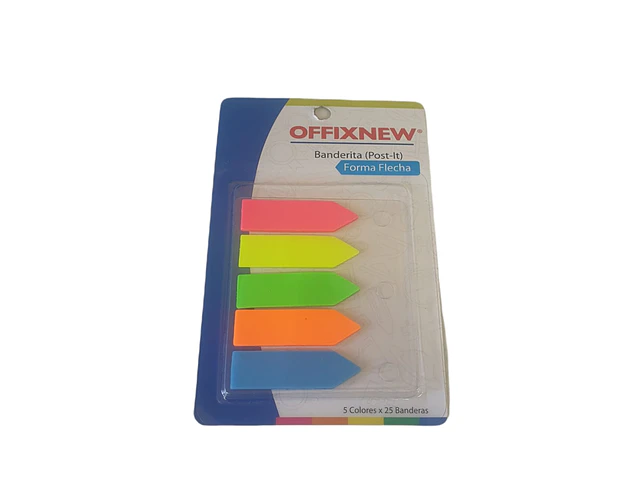 BANDERITAS FORMA DE FLECHA OFFIXNEW