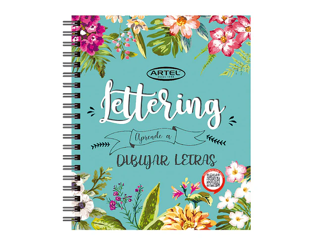 LIBRO LETTERING 21x25CMS ARTEL