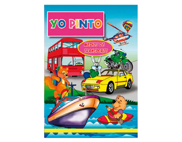 LIBRO YO PINTO LOS TRANSPORTES
