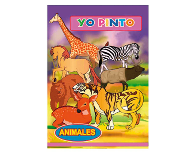 LIBRO YO PINTO LOS ANIMALES
