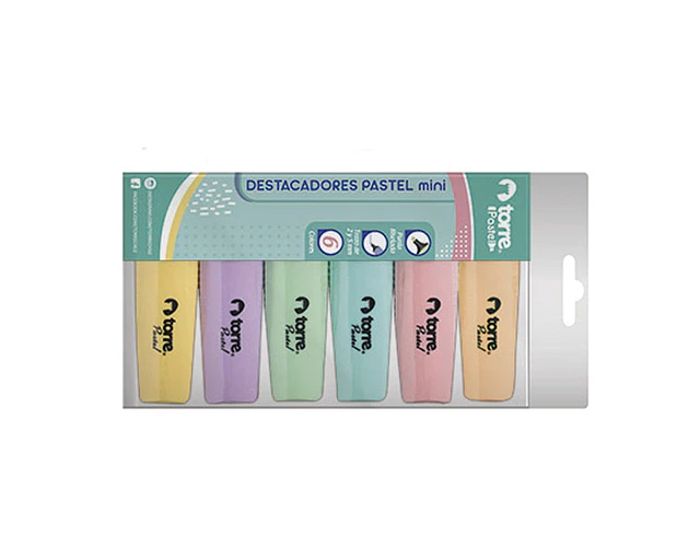 DESTACADORES PASTEL MINI 