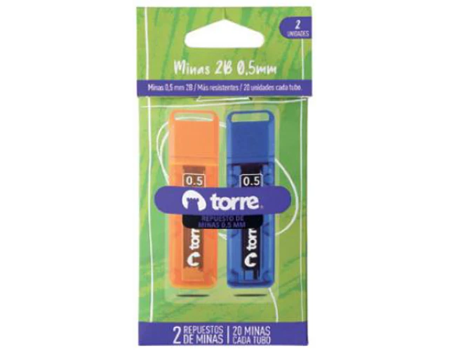 BLISTER REPUESTOS MINAS 2B 0,5