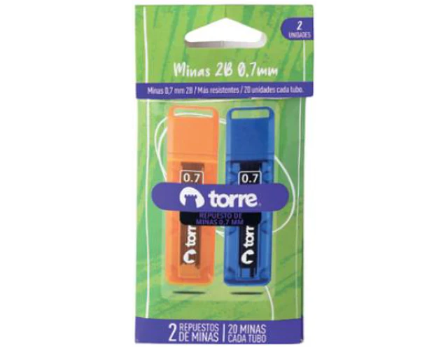 BLISTER REPUESTOS MINAS 2B 0,7