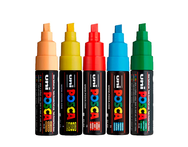 MARCADOR ACRILICO 8K - DIFERENTES COLORES