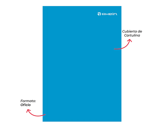 CARPETA CARTON CON GUSANO RHEIN - DIFERENTES COLORES