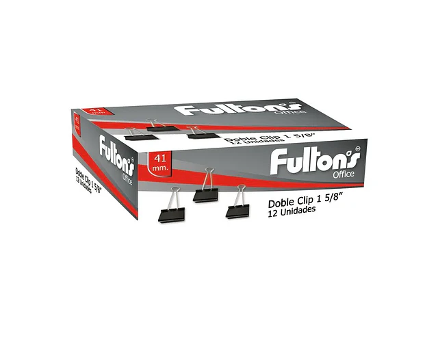 APRETADOR DOBLE CLIP FULTONS - DIFERENTES MEDIDAS