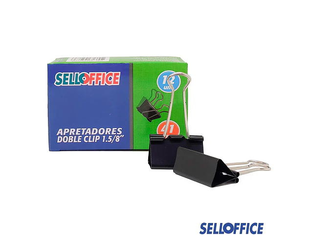 APRETADOR DOBLE CLIP SELLOFFICE - DIFERENTES MEDIDAS