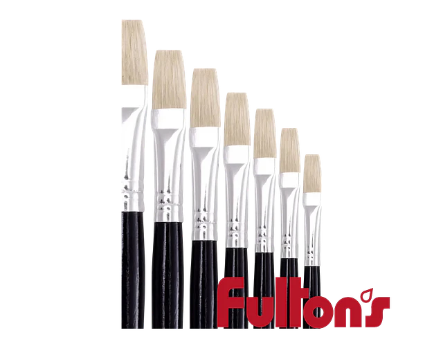 PINCEL ESPATULADO  FULTONS - DIFERENTES GROSORES