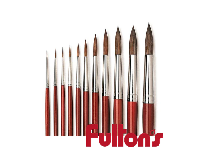 PINCEL PELO CAMELLO FULTONS - DIFERENTES  GROSORES
