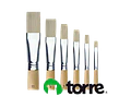 PINCEL PLANO TORRE - DIFERENTES GROSORES