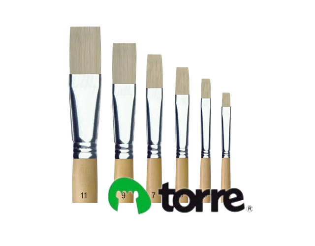 PINCEL PLANO TORRE - DIFERENTES GROSORES