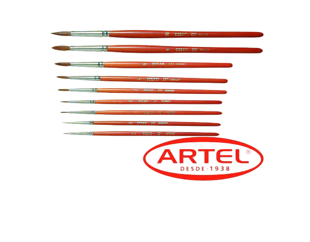 PINCEL PELO MARTA SERIE 331	ARTEL - DIFERENTES GROSORES