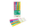 SET DESTACADORES BORRABLES PASTEL 6 UNIDADES