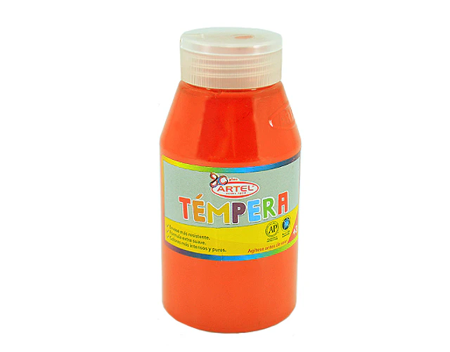 TEMPERA 250CC. DIFERENTES COLORES