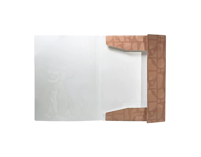 CARPETA PLASTICA C/ ELÁSTICO REY LEON