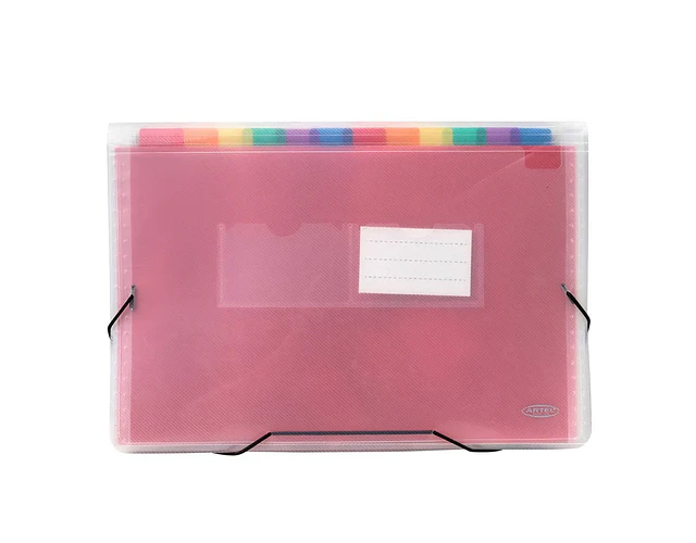 CARPETA TRANSPARENTE CON FUELLE OFICIO