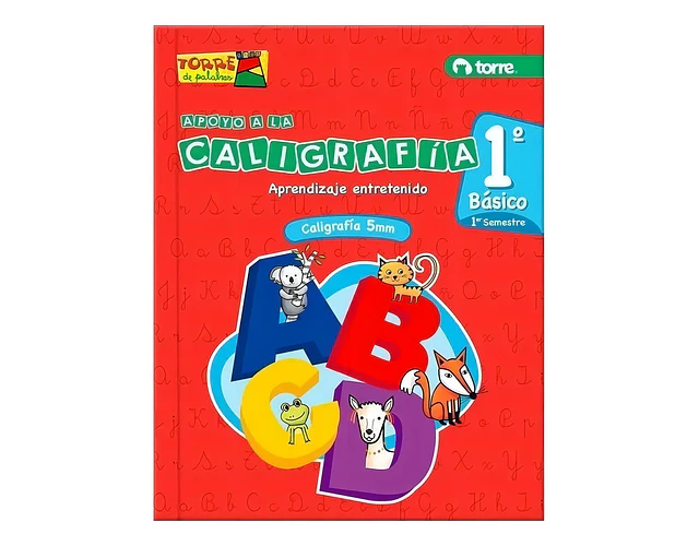 CUADERNO DE CALIGRAFIA 5MM. 1 BÁSICO 1 SEMESTRE  - TORRE