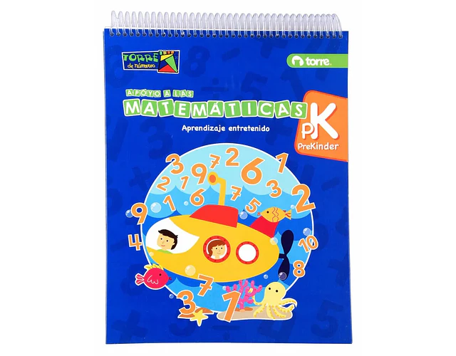 CUADERNO APOYO A LAS MATEMÁTICAS PRE KINDER - TORRE