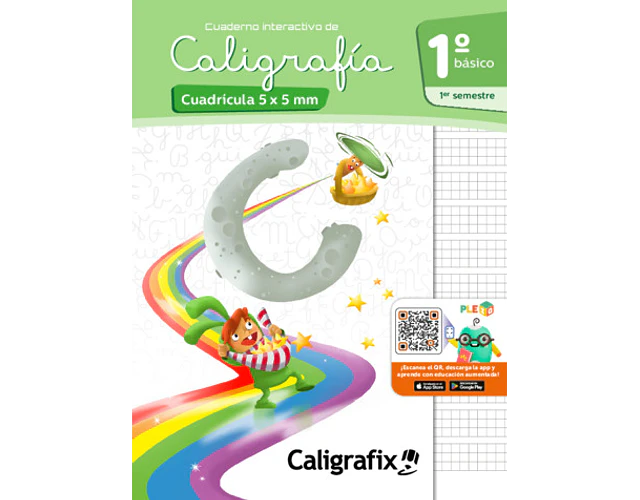 CUADERNO CALIGRAFIX 1° BÁSICO PRIMER SEMESTRE