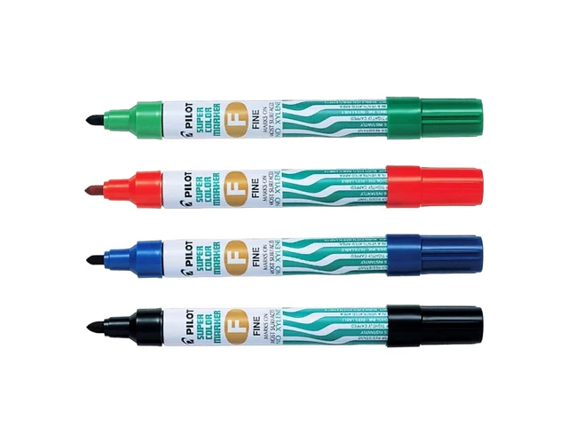 MARCADOR PERMANENTE 1MM PUNTA FINA PILOT - DIFERENTES COLORES