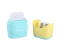SACAPUNTAS DOBLE + GOM.BORRAR PASTEL TORRE