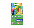 PLASTICINA 6 COLORES TORRE