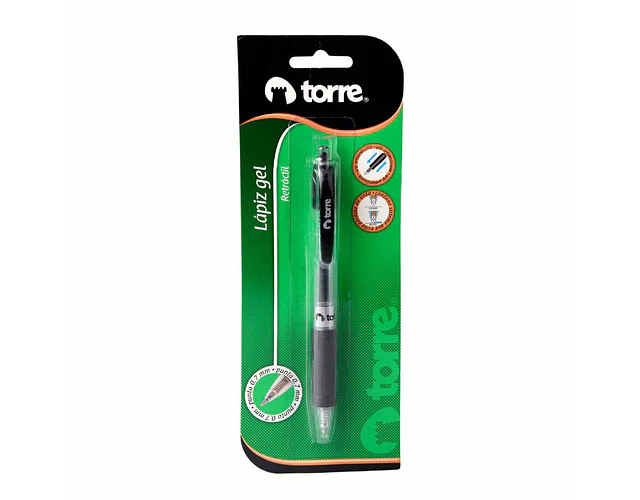 BLISTER LAPIZ GEL RETRACTIL 0,7MM 