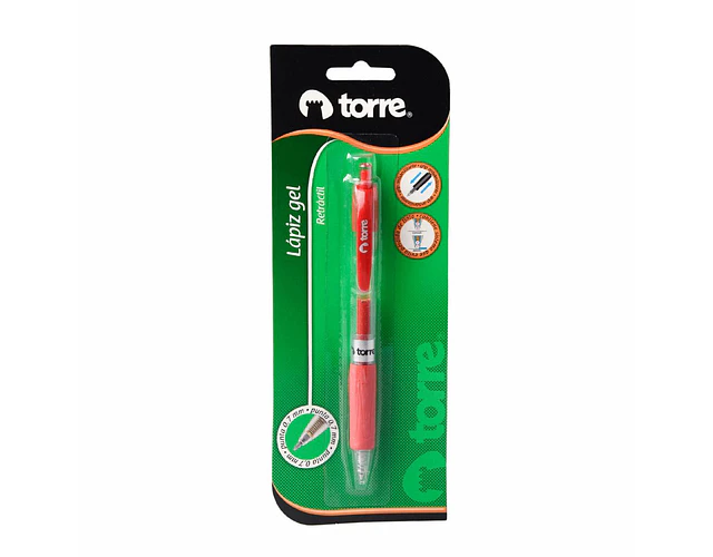 BLISTER LAPIZ GEL RETRACTIL 0,7MM 