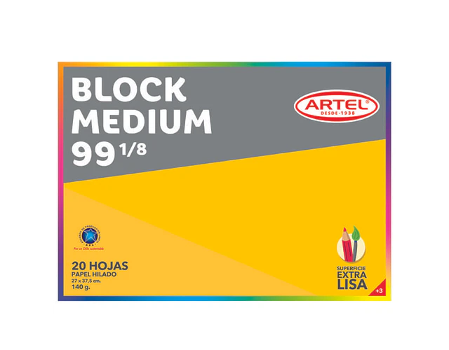 BLOCK DIBUJO MEDIO 99 1/8 SIMPLE