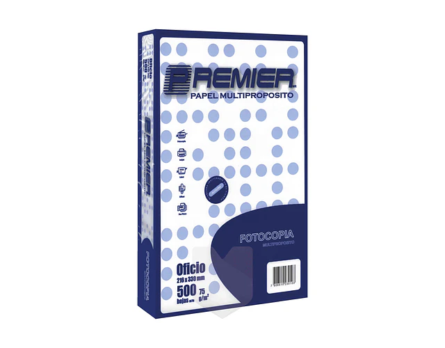 PAPEL MULTIPROPOSITO OFICIO LASER 75 GRS