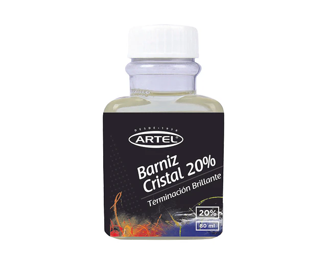 BARNIZ CRISTAL AL 20% P/ARTESANIA FCO.80ML