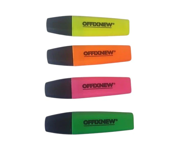 DESTACADOR TIPO LAPIZ OFFIXNEW - DIFERENTES COLORES
