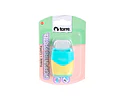 BL.SACAPUNTAS DOBLE + GOM.BORRAR PASTEL