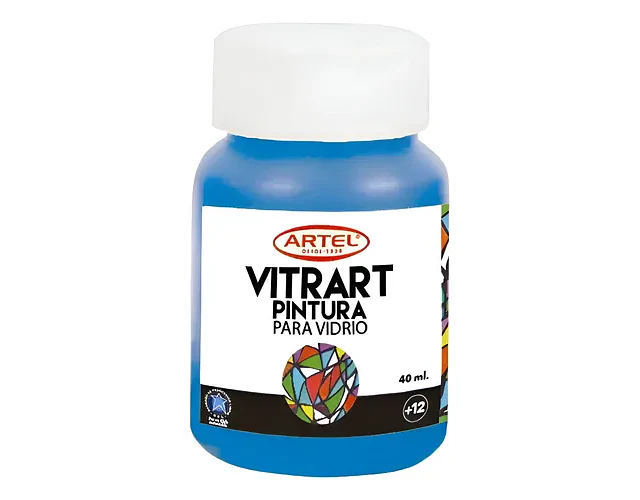 PINTURA VITRART 40ML. AZUL #44