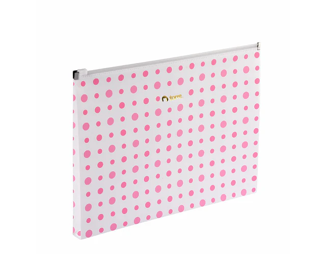 CARPETA ZIPPER DISEÑO PASTEL A4