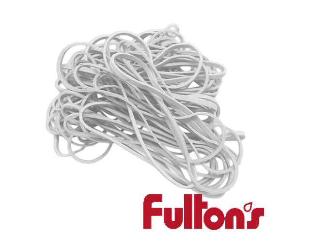 ELASTICO 1/2 KILO BLANCO FULTONS	