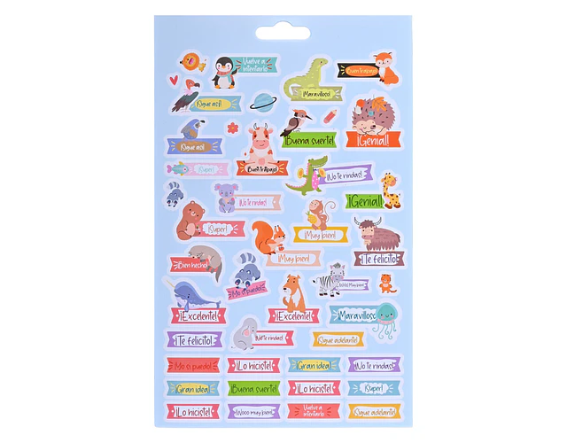 BLOCK STICKERS MOTIVACIONALES 