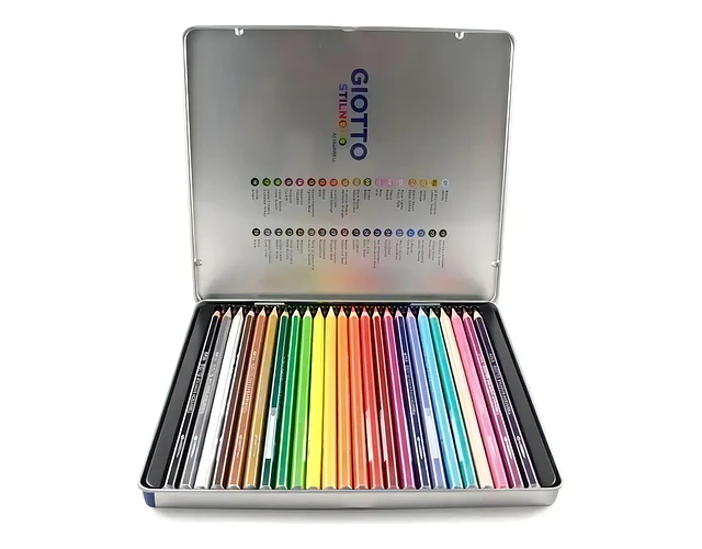 LAPICES LATA 24 COLORES AQUARELABLES