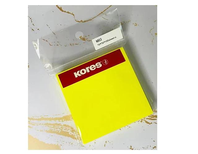 NOTA ADHESIVA AMARILLA 76 X 76 100 HOJAS