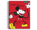 CUADERNO TOP 120 HOJAS 7MM MICKEY