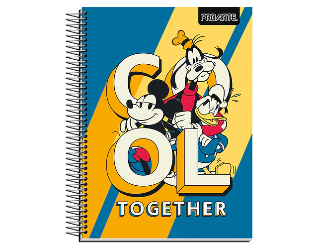 CUADERNO TOP 120 HOJAS 7MM MICKEY