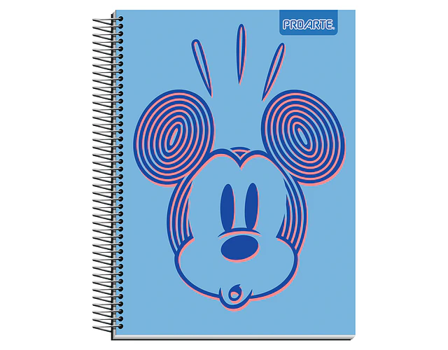 CUADERNO TOP 120 HOJAS 7MM MICKEY